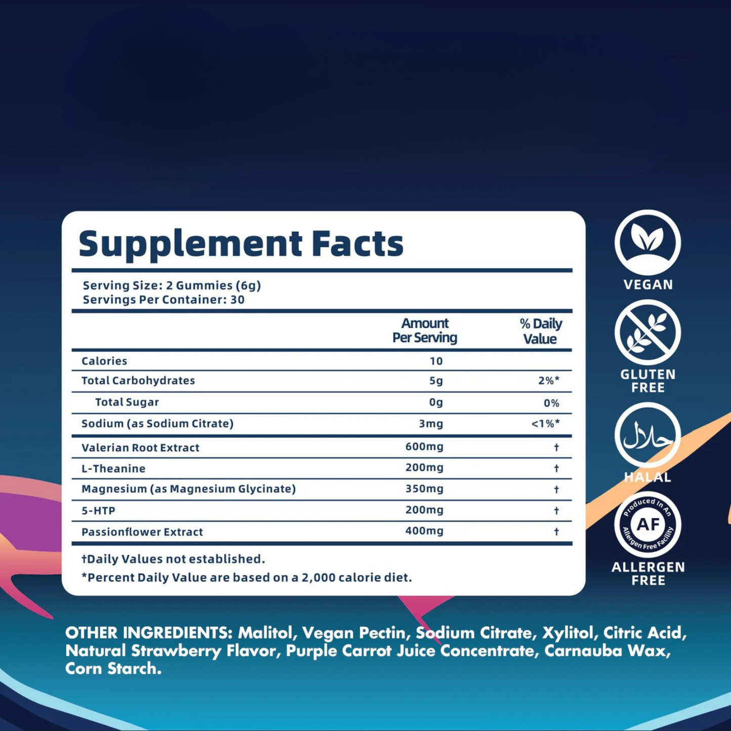 Gomitas naturales para dormir