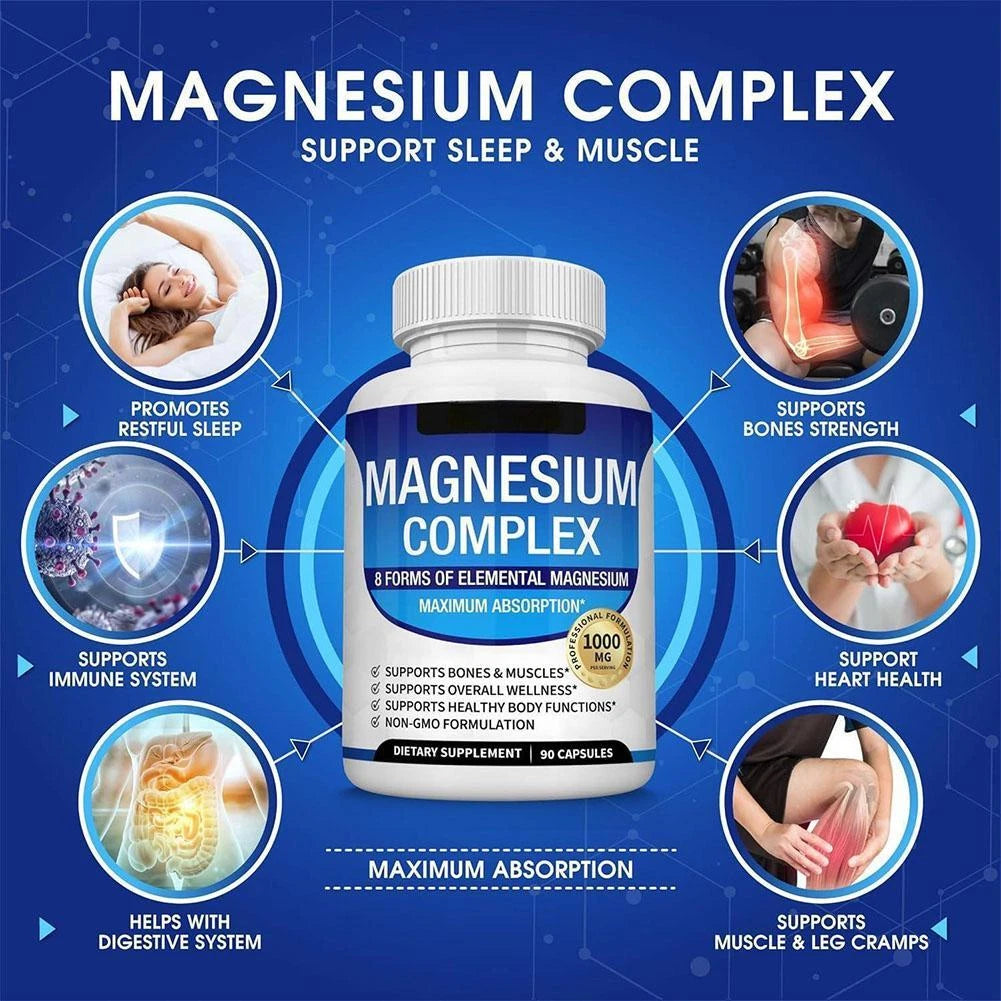 Magnesium Complex 1000mg 90 Capsules