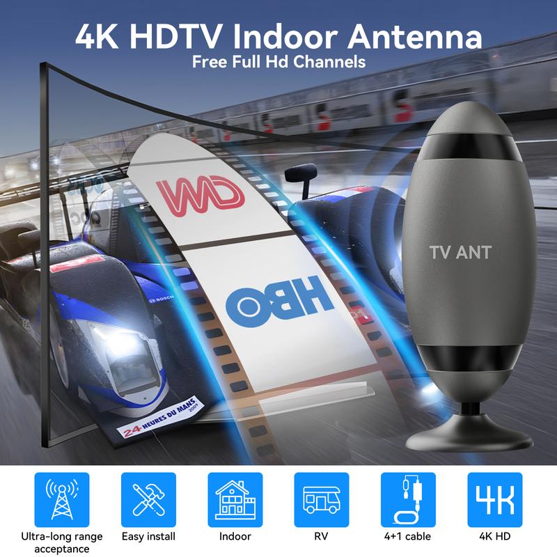 TV Antenna Digital for Smart TV HD Antena Indoor 4K Digital TV