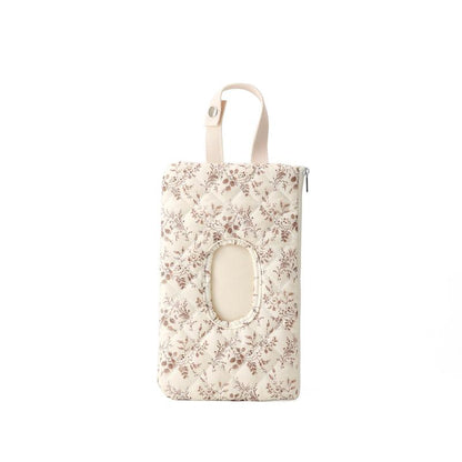 1Pc Hanging Floral Wet Wipes Bag
