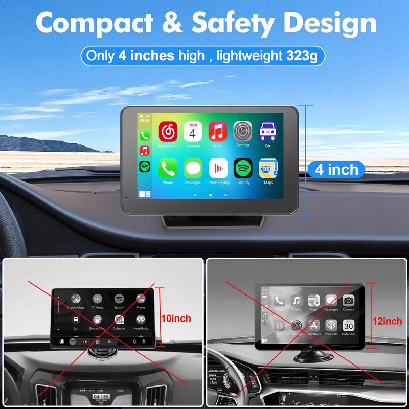 Wireless CarPlay Screen