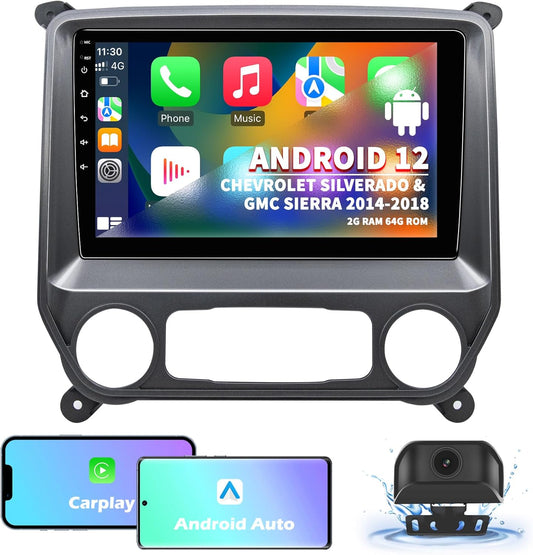 Car Stereo Radio for Chevrolet Silverado & GMC Sierra 2014-2018
