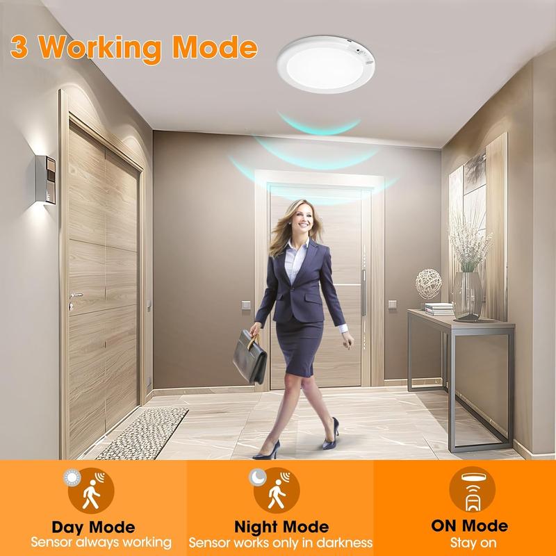 Rechargeable Motion Sensor Ceiling Light (Wireless & Magnetic)