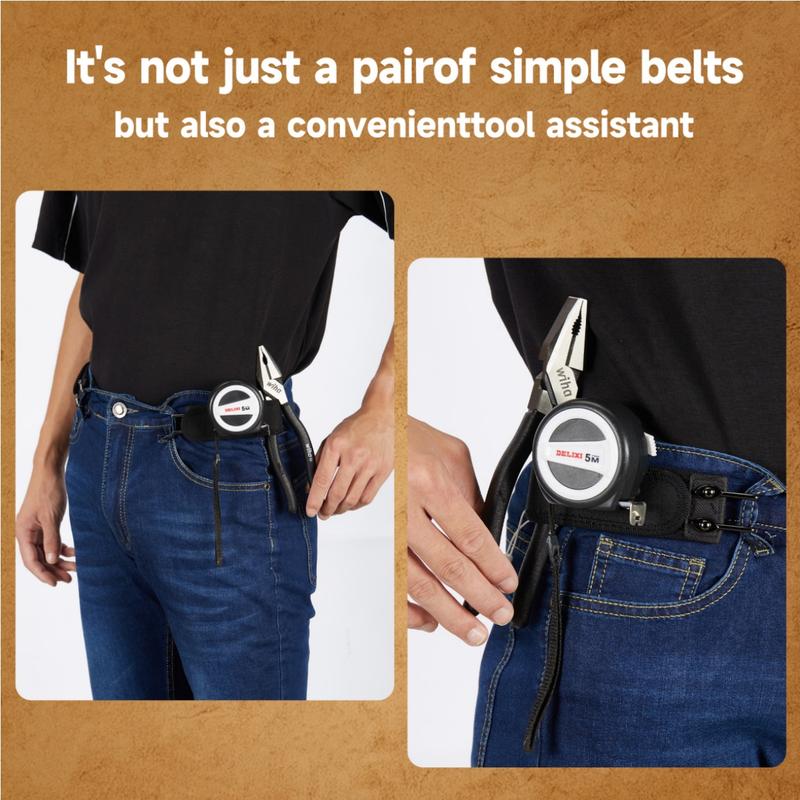 Tactical Metal Hook Elastic Belt - Unisex