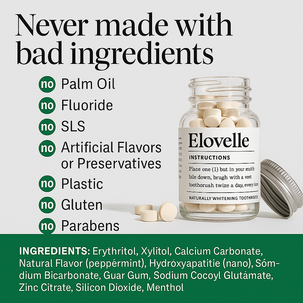 Whitening Toothpaste Tablets | 2 Bottles