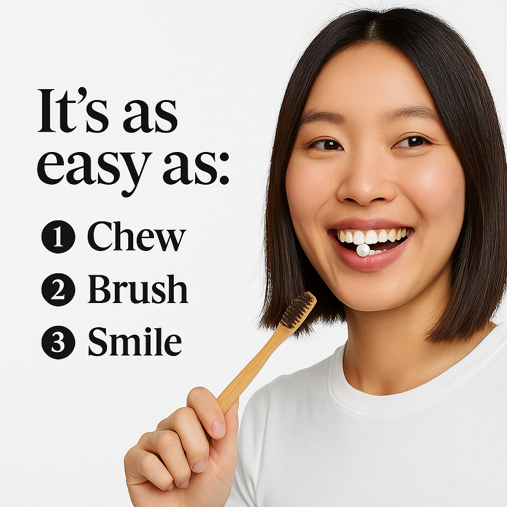 Whitening Toothpaste Tablets | 2 Bottles