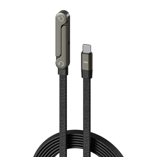 240W Charging Cable with Bracket Data Cable Type-C For Iphone and Samsung