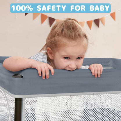 Potable Baby Play Yard with Carry Bag