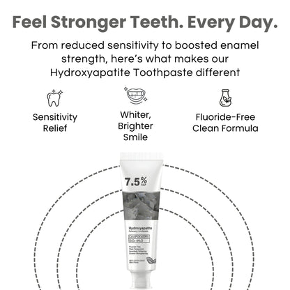 Fluoride-Free Hydroxyapatite Toothpaste