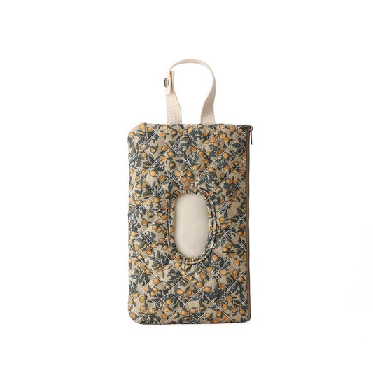 1Pc Hanging Floral Wet Wipes Bag