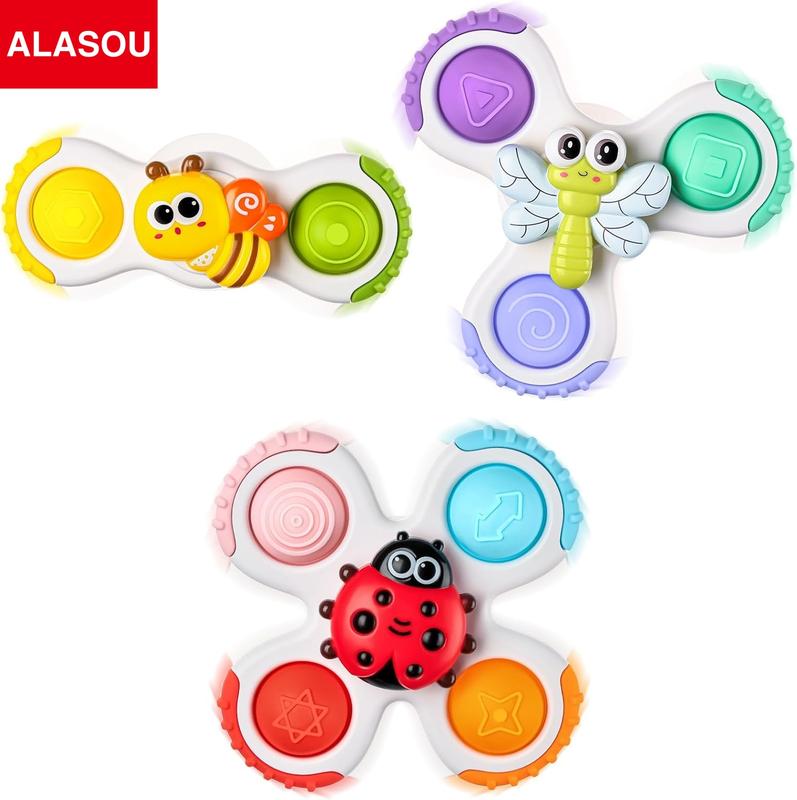 3PCS Pop up Suction Cup Spinner Toys