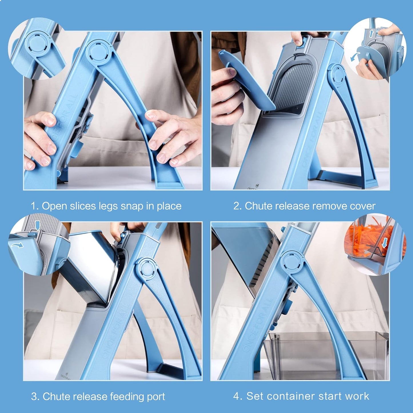 EasySlice Everyday Kitchen Mandoline Slicer