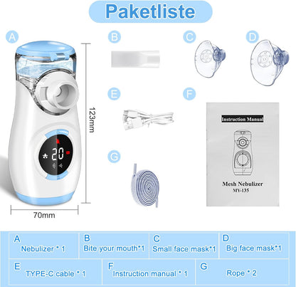 Quiet Mist Portable Nebulizer