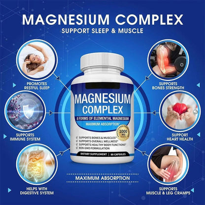 Magnesium Complex 1000mg 90 Capsules